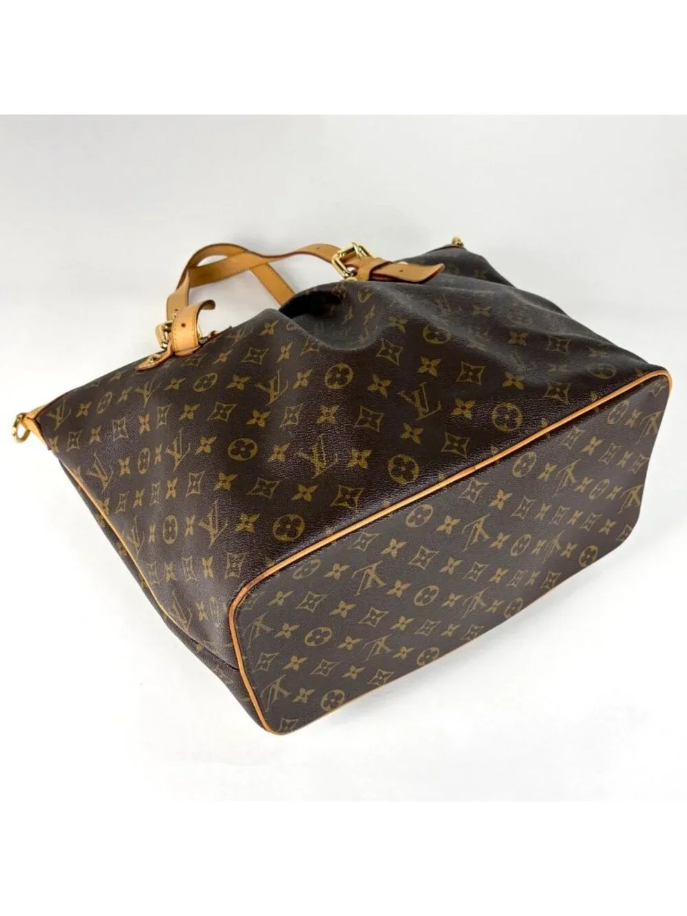 Louis Vuitton Palermo GM Handbag 2-Way Shoulder Tote Monogram Brown